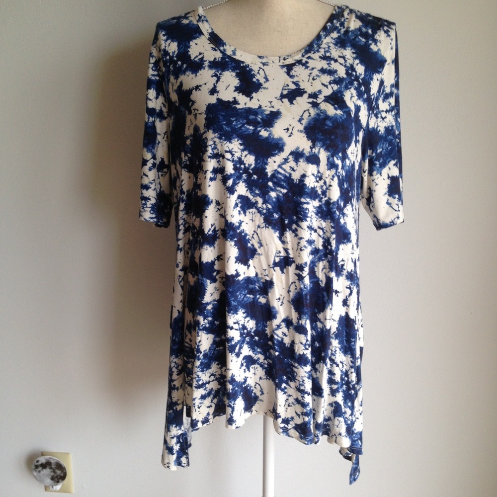 Romeo and Juliet couture splatter print tunic